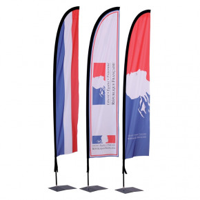 Beach Flag Oriflamme Light personnalisé officiel