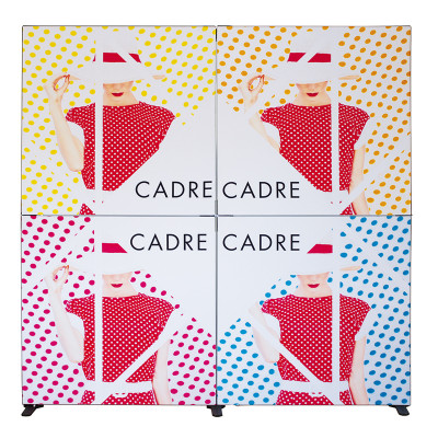 Cadre toile tendue modulable et pliant