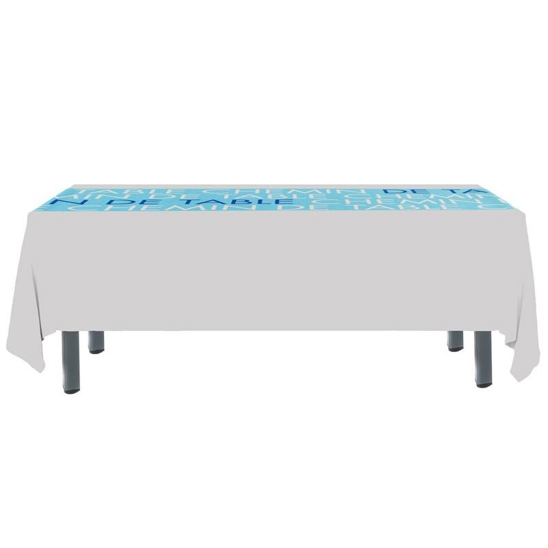 Impression sur nappe et housse pour table