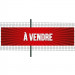 Banderole PVC Oeillets 100x400 cm|PLV "A vendre"- Modèle 1