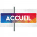 Banderole PVC Oeillets 80x300 cm|PLV "Accueil"- Modèle 1