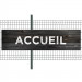 Banderole PVC Oeillets 80x300 cm|PLV "Accueil"- Modèle 2
