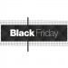 Banderole PVC Oeillets 100x400 cm|PLV "Black Friday"- Modèle 1