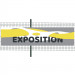 Banderole PVC Oeillets 100x400 cm|PLV "Exposition"- Modèle 2