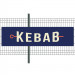 Banderole PVC Oeillets 80x300 cm|PLV "Kebab"- Modèle 2