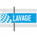 Banderole PVC Oeillets 80x300 cm|PLV "Lavage"- Modèle 1