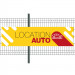 Banderole PVC Oeillets 80x300 cm|PLV "Location Auto"- Modèle 2