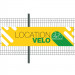 Banderole PVC Oeillets 80x300 cm|PLV "Location Vélo"- Modèle 2