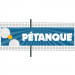Banderole PVC Oeillets 100x400 cm|PLV "Pétanque"- Modèle 2