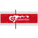 Banderole PVC Oeillets 100x400 cm|PLV "St Valentin"- Modèle 1