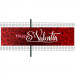 Banderole PVC Oeillets 100x400 cm|PLV "St Valentin"- Modèle 2