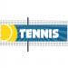 Banderole PVC Oeillets 100x400 cm|PLV "Tennis"- Modèle 2