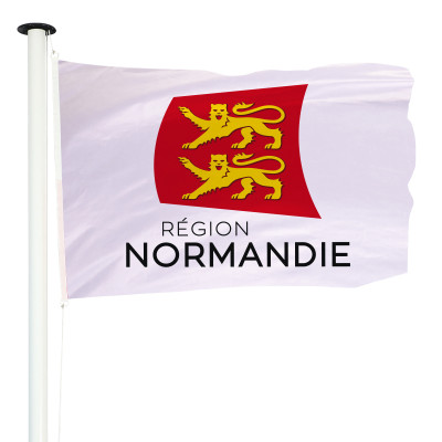 Drapeau région Normandie pour mât