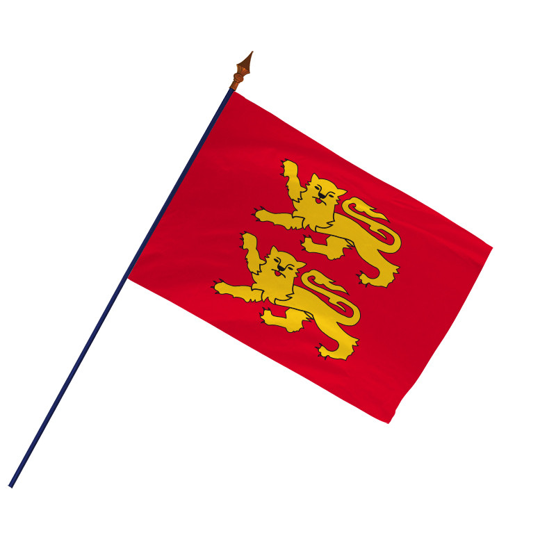 Drapeau Normandie avec hampe - Province