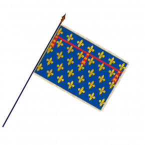 Drapeau Province Artois avec hampe, franges et galon or | MACAP