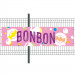 Banderole PVC Oeillets 80x300 cm|PLV "Bonbon"- Modèle 2