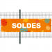 Banderole PVC Oeillets 80x300 cm|PLV "Soldes"- Modèle 3