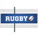 Banderole PVC Oeillets 80x300 cm|PLV "Rugby"- Modèle 1