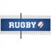 Banderole PVC Oeillets 100x400 cm|PLV "Rugby"- Modèle 1