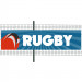 Banderole PVC Oeillets 100x400 cm|PLV "Rugby"- Modèle 2