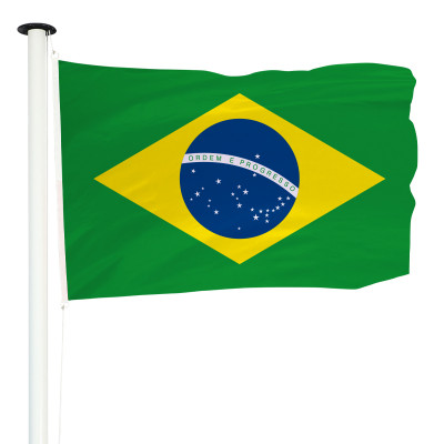 Drapeau brésilien pour mât