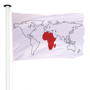 Drapeau Pavillon pour mât officiel des pays d'Afrique - MACAP