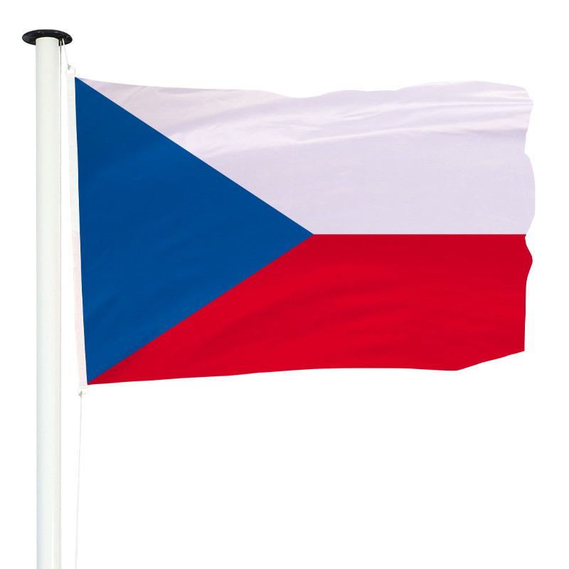 Drapeau Pavillon pour mât officiel de la République Tchèque