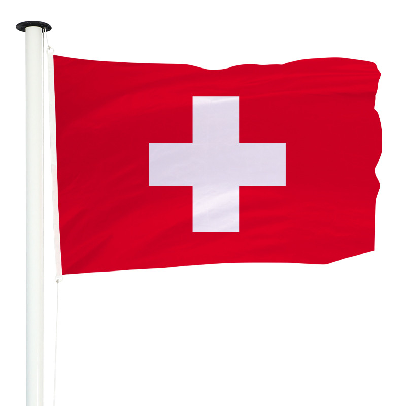 Drapeau Pavillon pour mât officiel de Suisse - MACAP