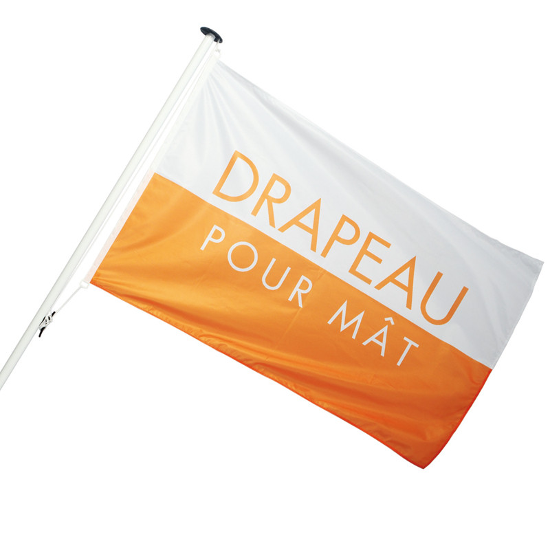 Drapeaux personnalisés / Publicitaires pour mât - DOUBLET