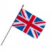 Drapeau Royaume-Uni avec hampe (Officiel)