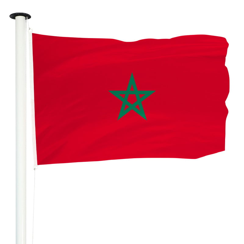 Drapeau du Maroc officiel