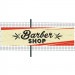 Banderole PVC Oeillets 100x400 cm|PLV "Barbier"- Modèle 1