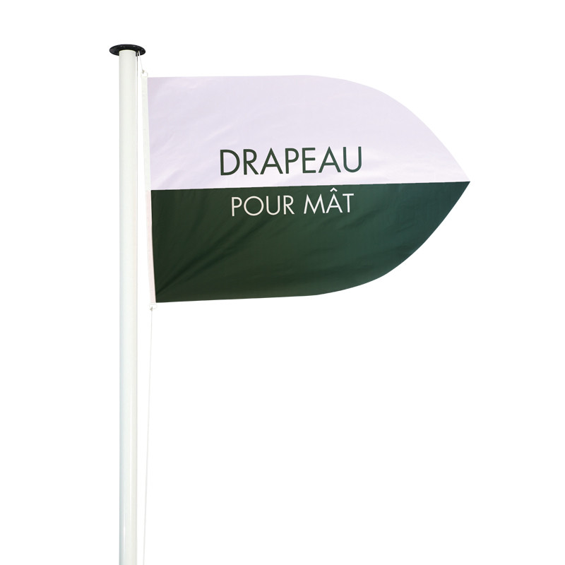 Drapeau pour Mât Classique (forme Ecu)