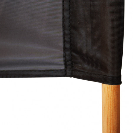 Fourreau bas ouvert du Drapeau Textile personnalisé avec triple Hampe en bois