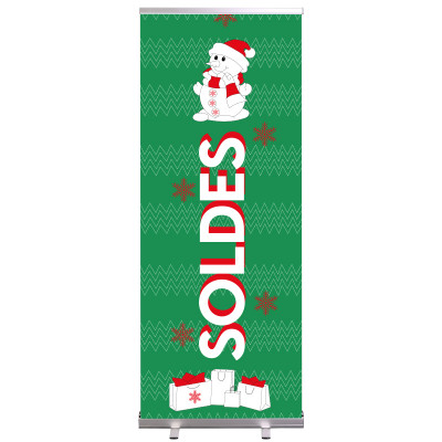 Soldes d'hiver esprit Noël