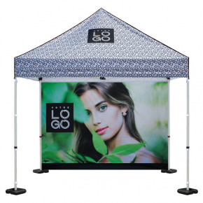 Tente pliante publicitaire, tente paddock personnalisée 3x3