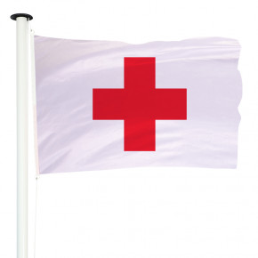 Drapeau de la Croix Rouge : pour mât