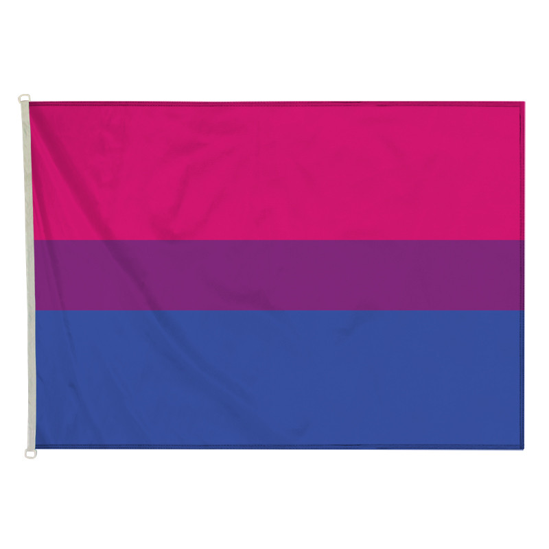 Drapeau LGBT Bisexuel (forme horizontale) - MACAP