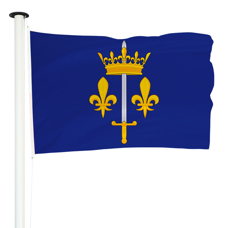 Drapeau Jeanne d'Arc : pour mât