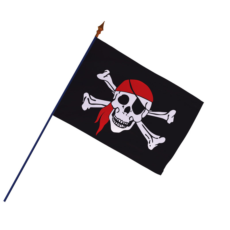 Drapeaux et pavillons pirates en format 90 x 150 cm - maison-des