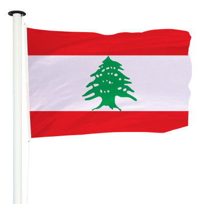 Drapeau officiel du Liban pour mât