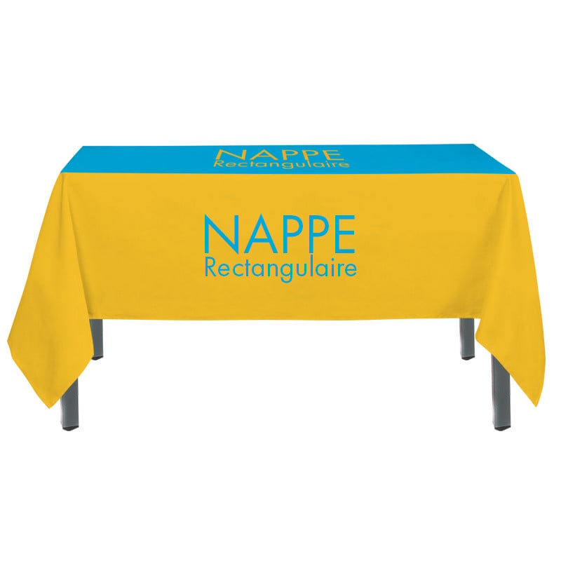 Nappe rectangulaire - personnalisée