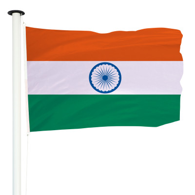 Drapeau officiel Inde pour mât