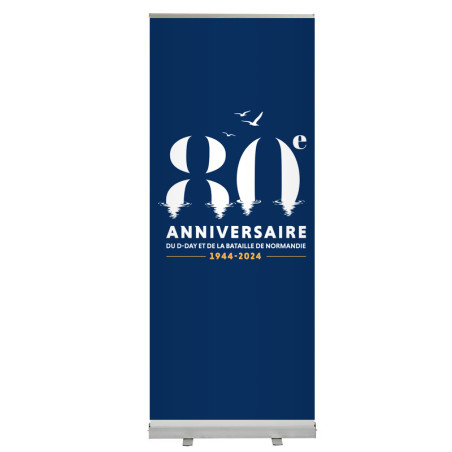 Roll'up : "Débarquement en Normandie" (80x200 cm)