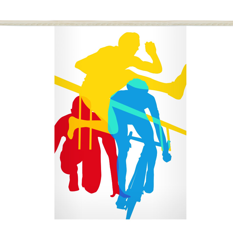 Guirlande Jeux Olympiques 2024 - Guirlande pays du Monde