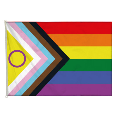 Drapeau LGBTQ+ Progress Pride