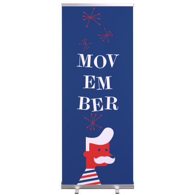 Roll Up pliant Movember Modèle 1