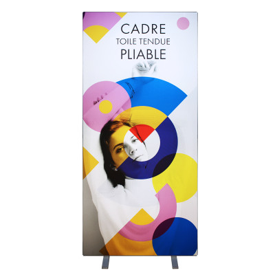 Cadre toile tendue autoportant imprimé