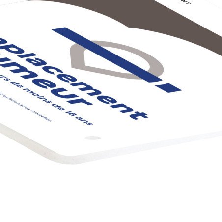 PANNEAU  "Emplacement fumeur" (PVC)