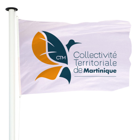 Drapeau Martinique pour mât (Collectivité territoriale)